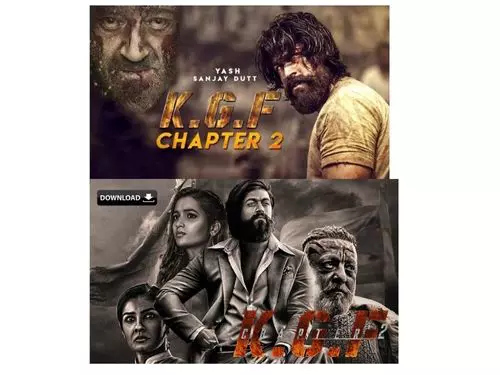 KGF CHAPTER 2 (2022) HD HEVC 720P HINDI DUBBED (CLEANED) DOWNLOAD
