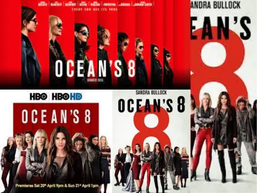 Oceans 8 - BRRip - Hollywood Free Download HD Mp4