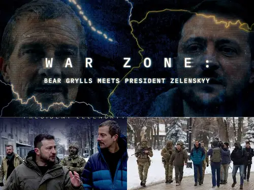 War Zone Bear Grylls meets President Zelenskyy (2023)