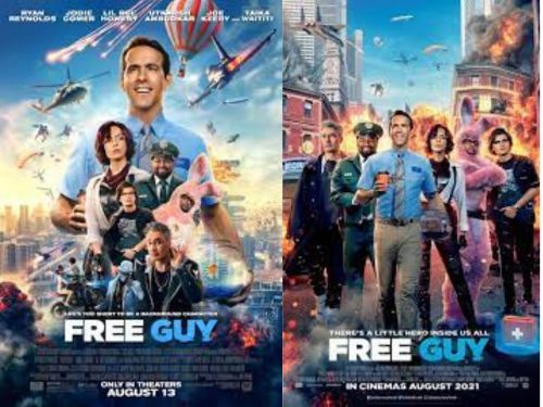 Free Guy (2021) WEB-DL 1080p 720p 480p HQ ( Hindi   English ) GDrive